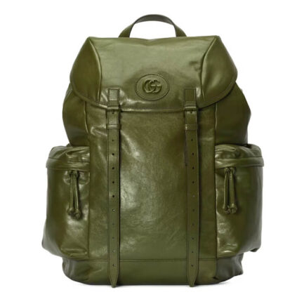 Gucci Backpack With Tonal Double G