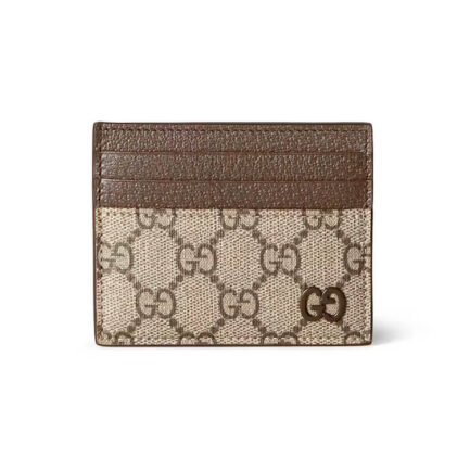 Gucci GG Card Case With GG Detail