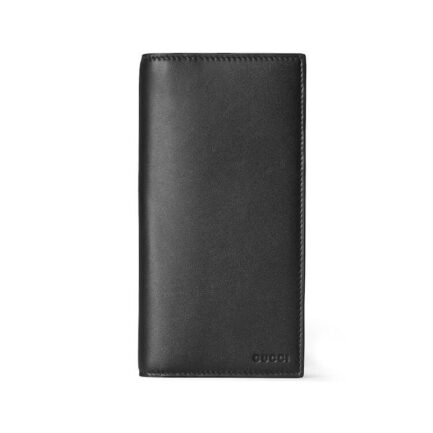 Gucci GG Emblem Embossed Long Wallet