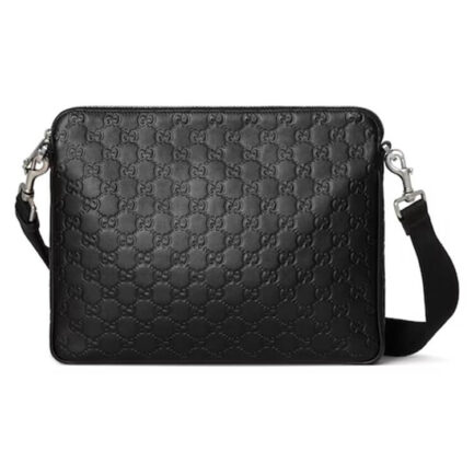 Gucci GG Emblem Medium Crossbody Bag