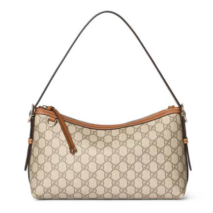 Gucci GG Emblem Medium Shoulder Bag