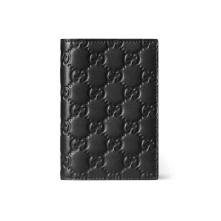 Gucci GG Emblem Passport Case