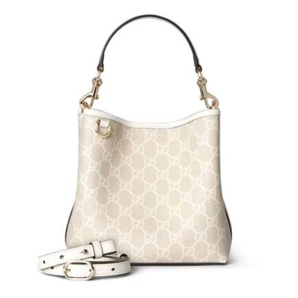 Gucci GG Emblem Small Bucket Bag