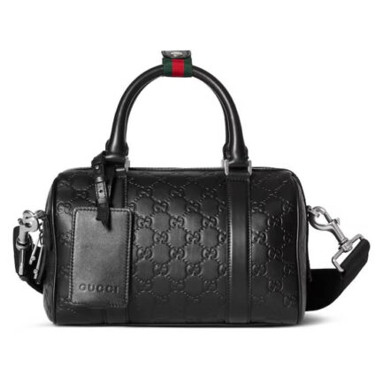 Gucci GG Emblem Small Duffle Bag