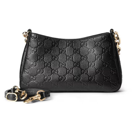 Gucci GG Emblem Small Shoulder Bag