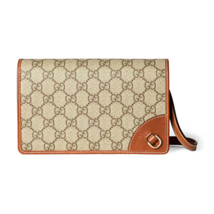 Gucci GG Emblem Super Mini Shoulder Bag