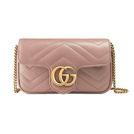 Gucci GG Marmont Matelasse Leather Super Mini Bag
