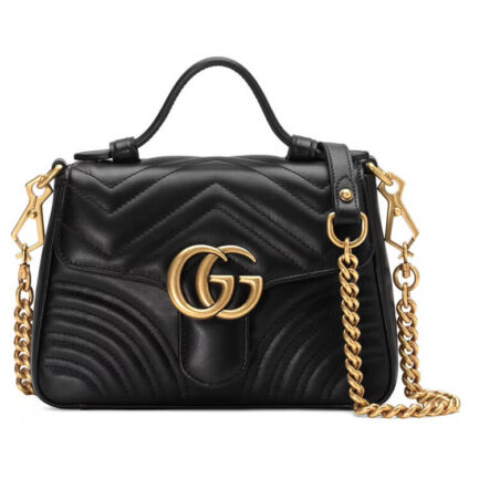 Gucci GG Marmont Mini Top Handle Bag
