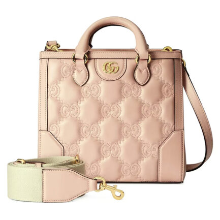 Gucci GG Matelasse Mini Top Handle Bag