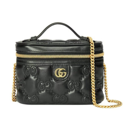 Gucci GG Matelasse Top Handle Mini Bag