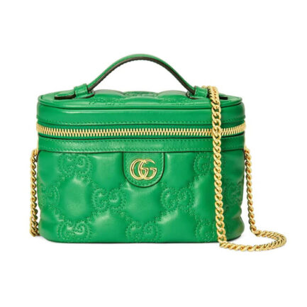 Gucci GG Matelasse Top Handle Mini Bag