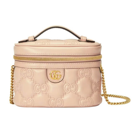 Gucci GG Matelasse Top Handle Mini Bag