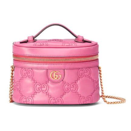 Gucci GG Matelasse Top Handle Mini Bag