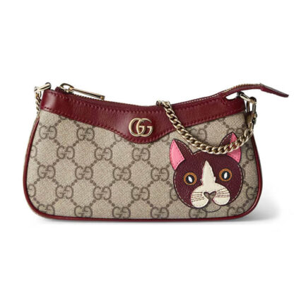 Gucci GG Mini Bag With Cat Detail