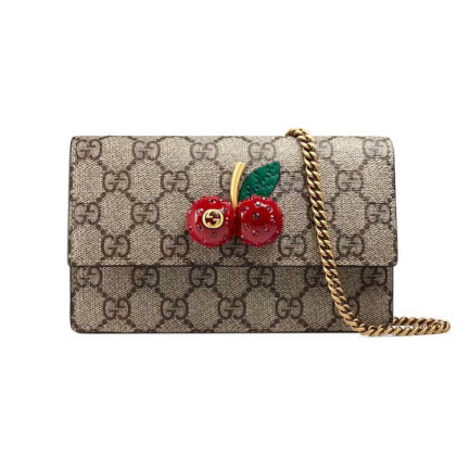 Gucci GG Supreme Mini Bag With Cherries