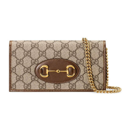 Gucci Horsebit 1955 Wallet With Chain
