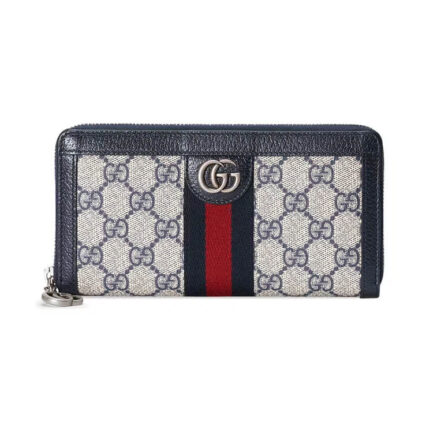 Gucci Ophidia GG Zip Around Wallet