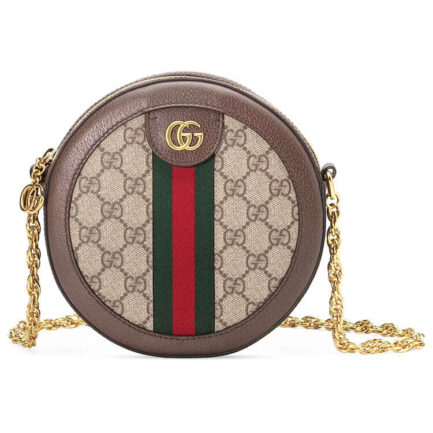 Gucci Ophidia Mini GG Round Shoulder Bag