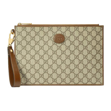 Gucci Pouch With Interlocking G