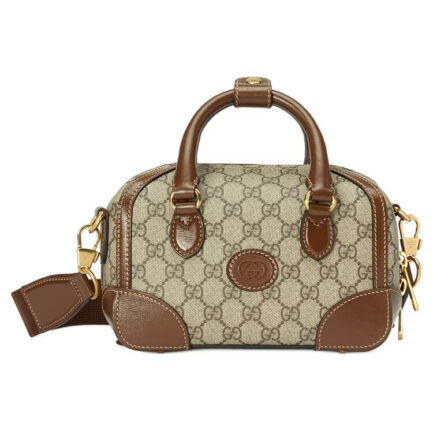 Gucci Small Duffle Bag With Interlocking G