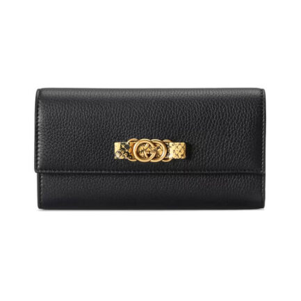 Gucci Wallet With Interlocking G Python Bow